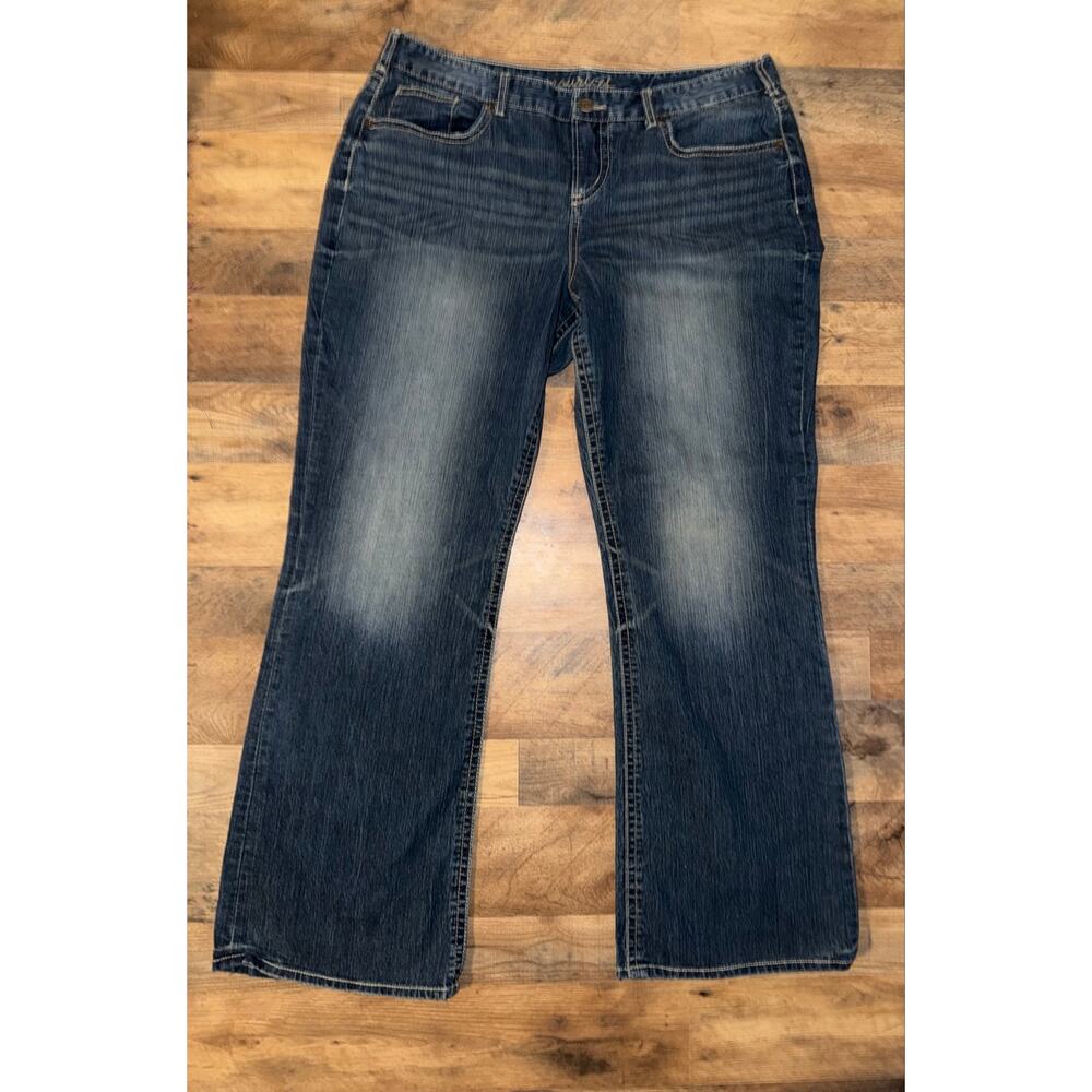 Maurice’s women’s boot cut blue jeans